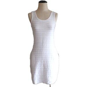 EUC Toad & Co Organic Cotton Scoop Neck Dress in White Size S
